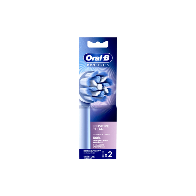 REFIL ESCOVA ELETRICA ORAL-B SENSI ULTRAFINO 2 UNIDADES