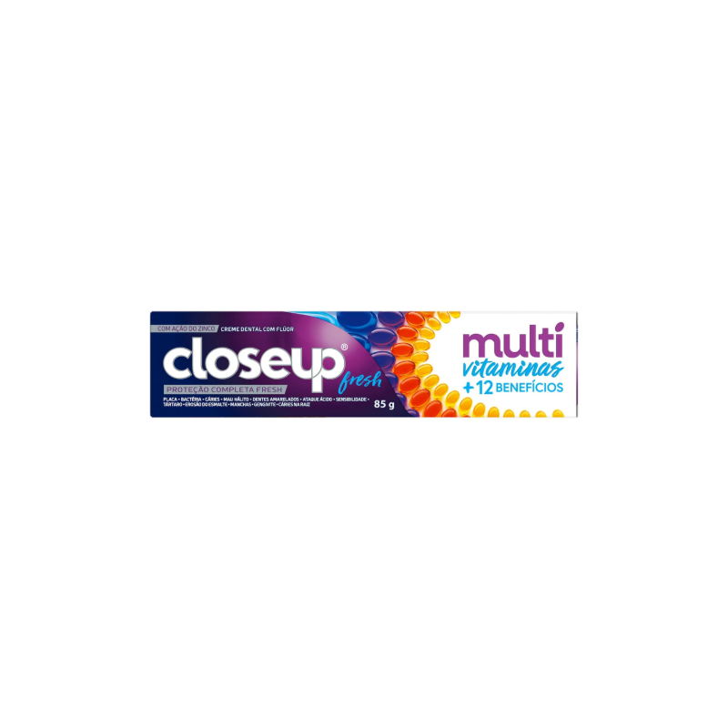 CREME DENTAL CLOSE UP MULTIVITAMINAS 12BEN FRESH 85G