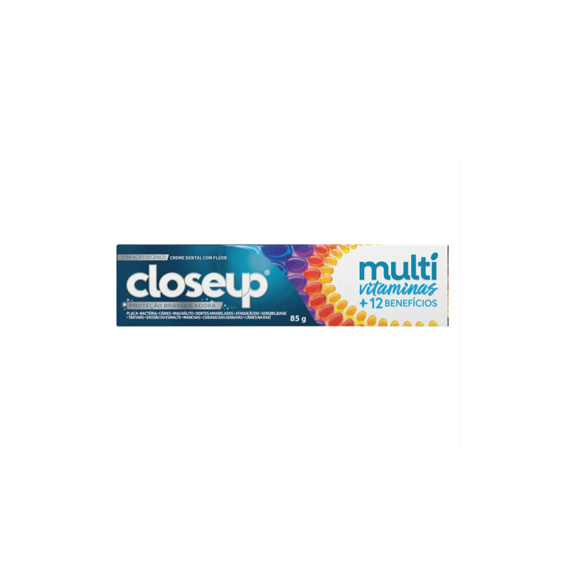 CREME DENTAL CLOSE UP MULTIVITAMINAS BRANQUEADORA  85G