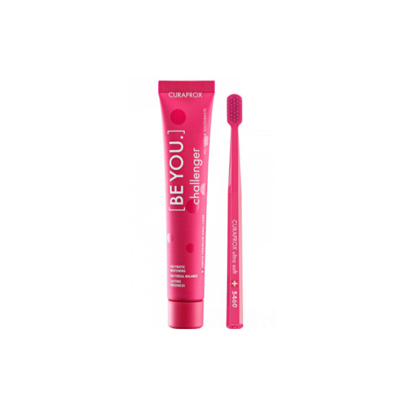 CURAPROX BE YOU CHALLENGER 60ML VERMELHO