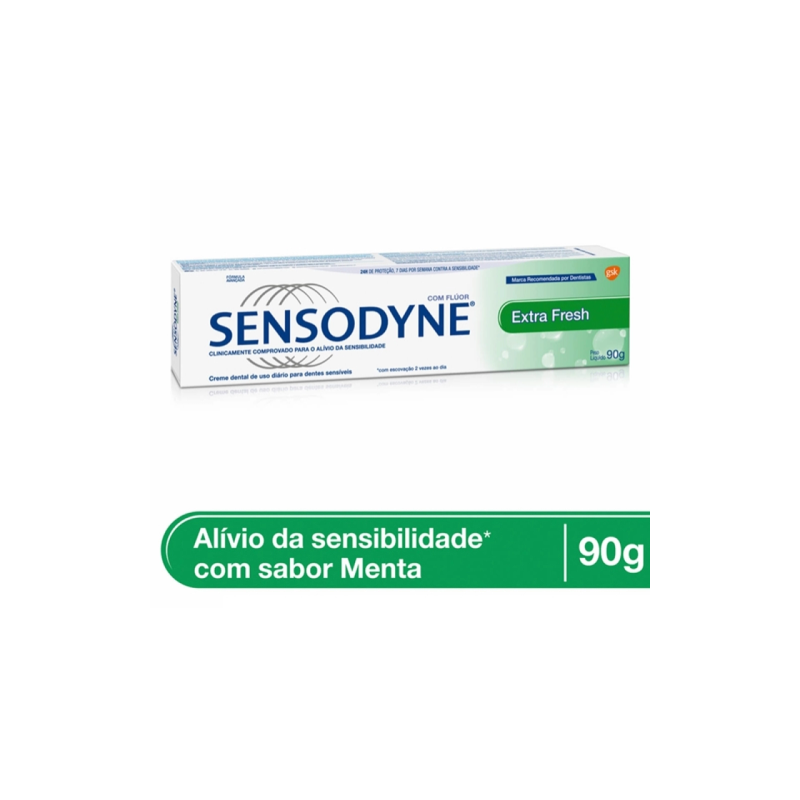 CREME DENTAL SENSODYNE EXTRA FRESH 90G