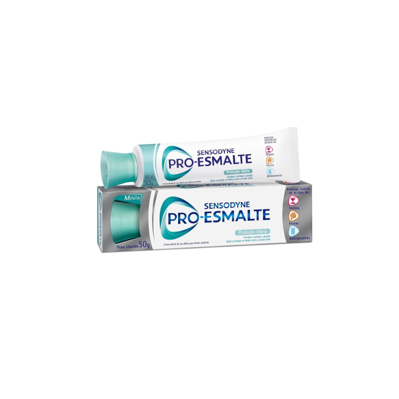 CREME DENTAL SENSODYNE PRO-ESMALTE MENTA 50G
