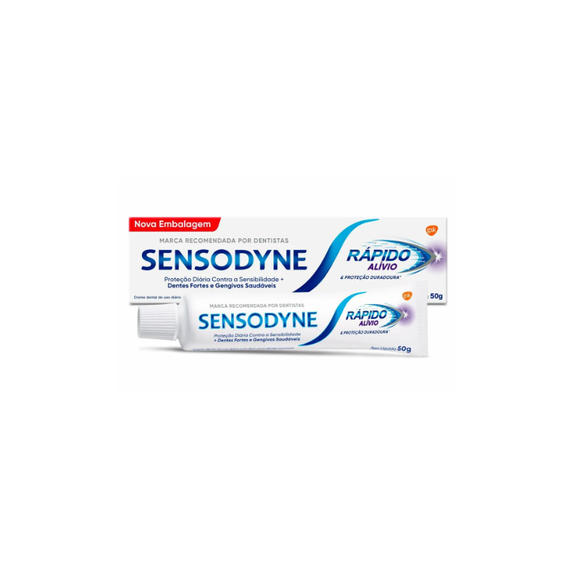 CREME DENTAL SENSODYNE RÁPIDO ALÍVIO 50G