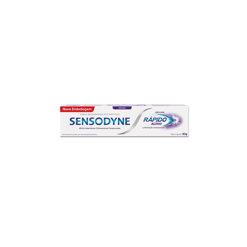 CREME DENTAL SENSODYNE RÁPIDO ALÍVIO 90G
