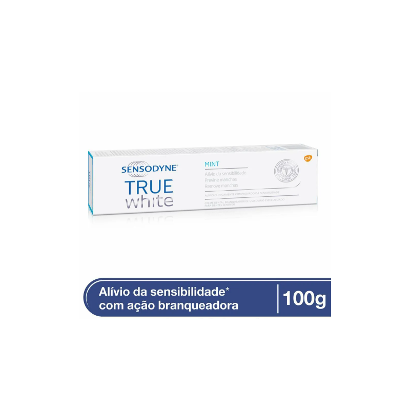 CREME DENTAL SENSODYNE TRUE WHITE 100G