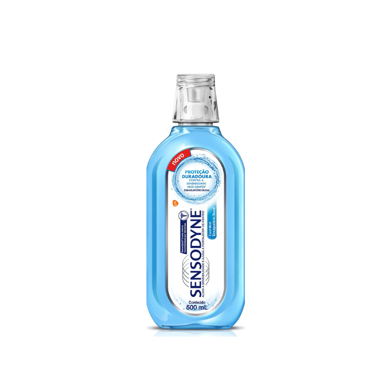 ENXAGUANTE BUCAL SENSODYNE COOL MINT 500ML