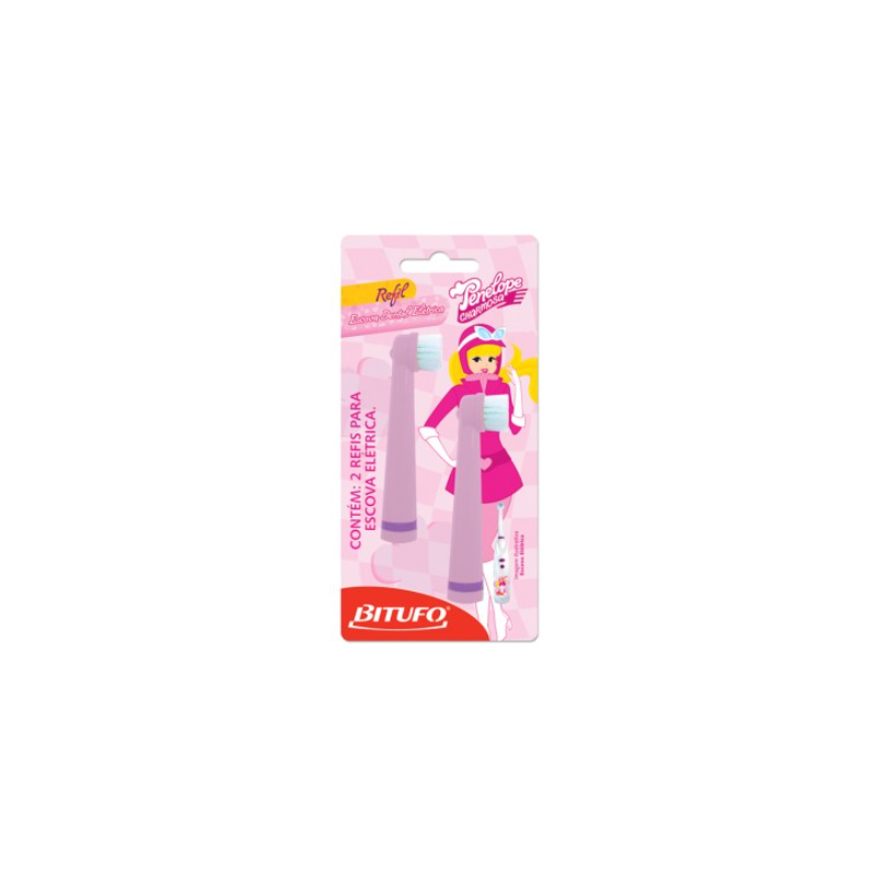 REFIL ESCOVA DENTAL ELETRICA BITUFO PENELOPE 2UND