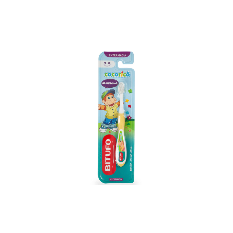 ESCOVA DENTAL INFANTIL BITUFO COCORICO 1UND