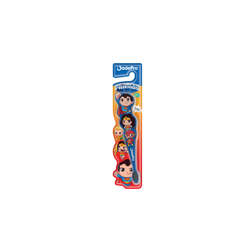 ESCOVA DENTAL INFATIL JADEFROG SUPER FRIENDS MACIA 1UND