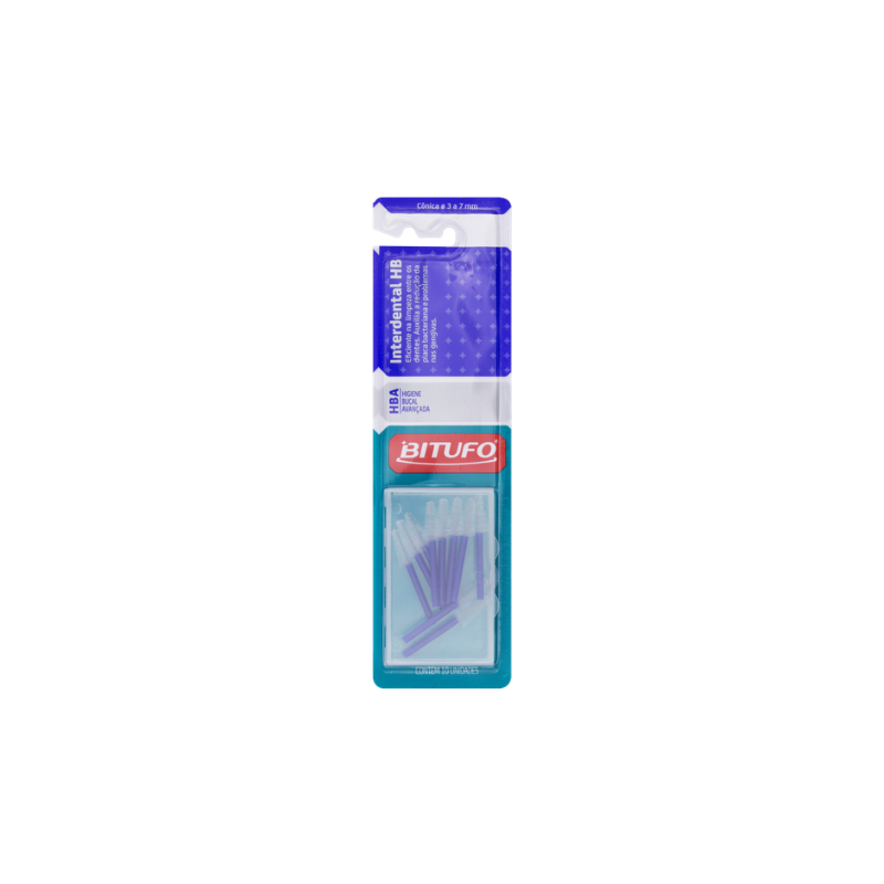 ESCOVA INTERDENTAL BIFUTO INTERTUFO CONICA 10UND