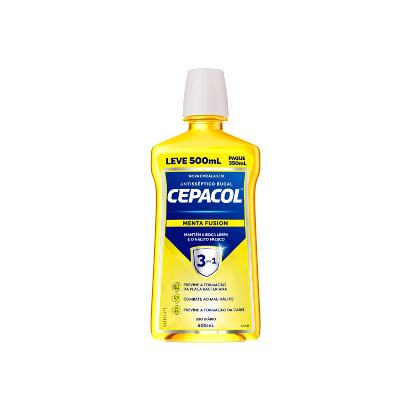 ENXAGUANTE BUCAL CEPACOL TRADICIONAL L500MLEP300ML