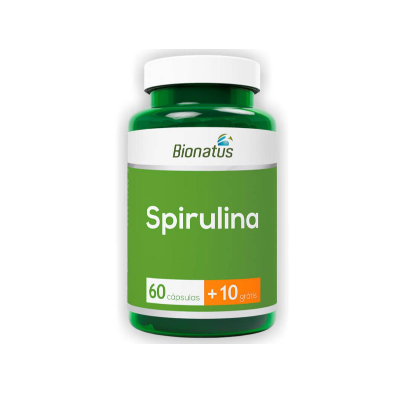 SPIRULINA GREEN COM 70 CAPSULAS BIONATUS