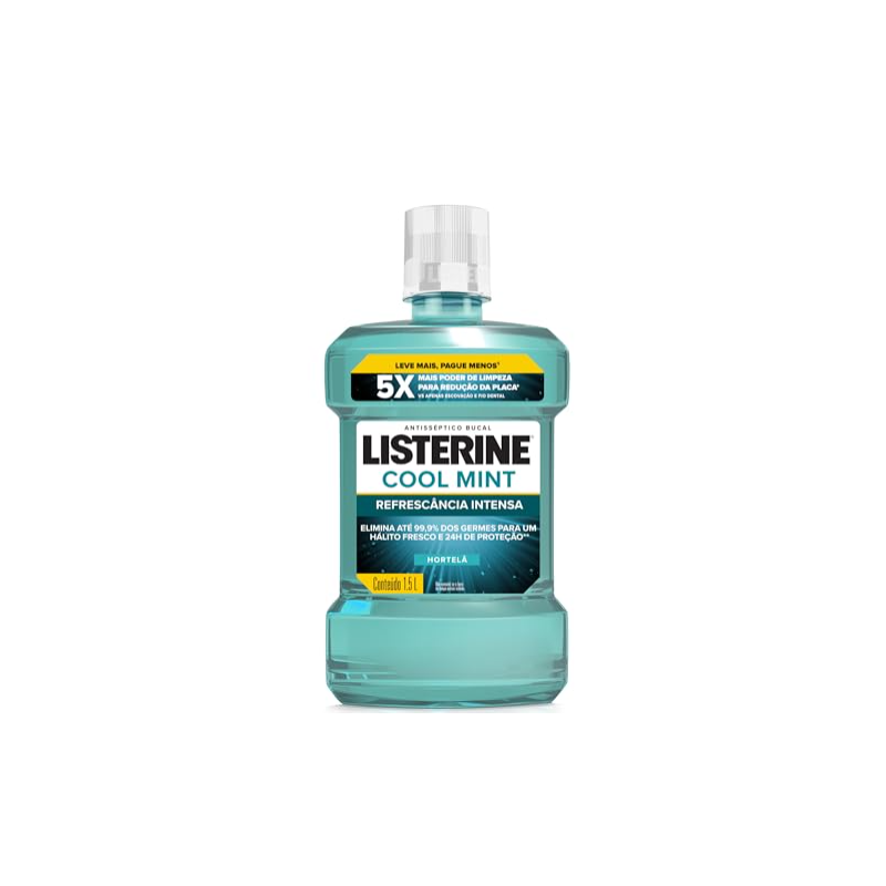 ENXAGUANTE BUCAL LISTERINE COOL MINT 1,5L