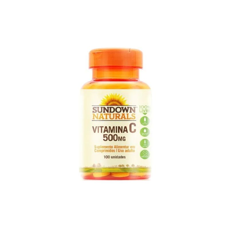 SUNDOWN NATURALS SUN C 500MG COM 100 COMPRIMIDOS