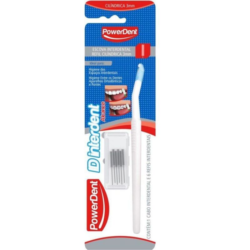 ESCOVA DENTAL POWERDENT ID INTERDENT COM 6 REFIS