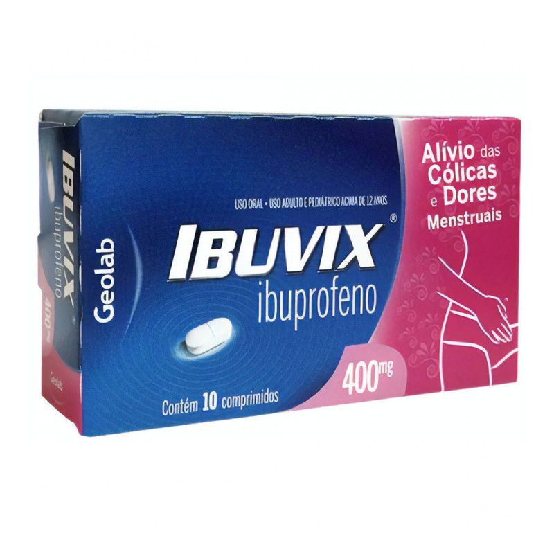 IBUVIX 400MG COM 10 COMPRIMIDOS-GEOLAB-