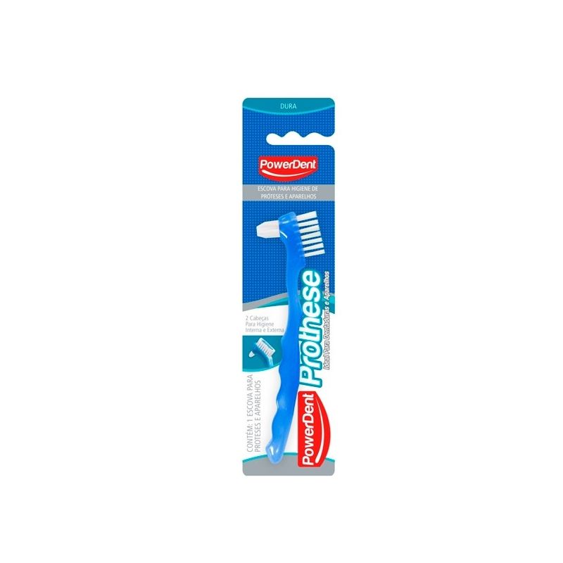 ESCOVA PARA PROTESE E APARELHO POWERDENT REF 1473