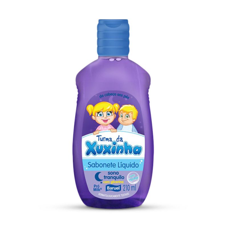 SABONETE LÍQUIDO BARUEL XUXINHA SONO TRANQUILO 210ML