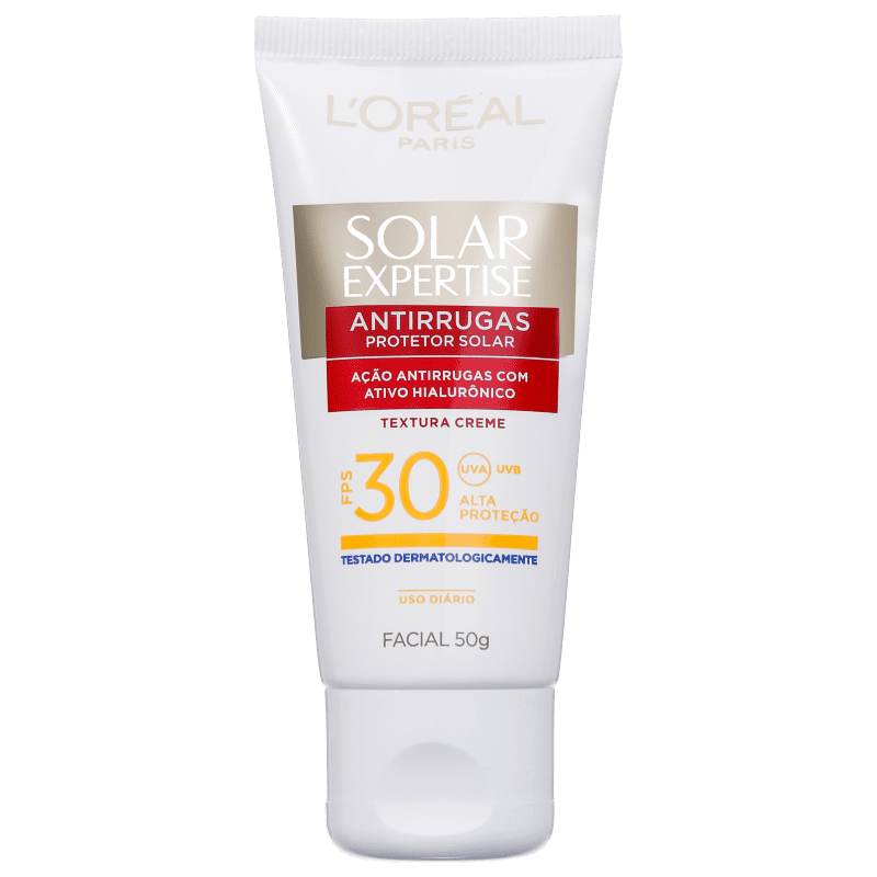 L'ORÉAL PARIS SOLAR EXPERTISE ANTIRRUGAS FPS 30 50G