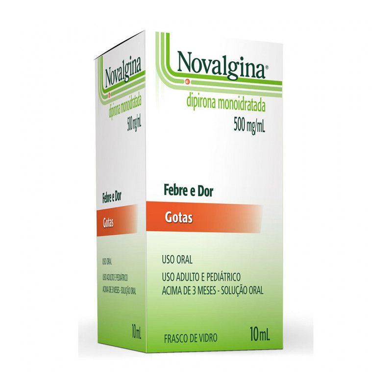 NOVALGINA GOTAS COM 10ML