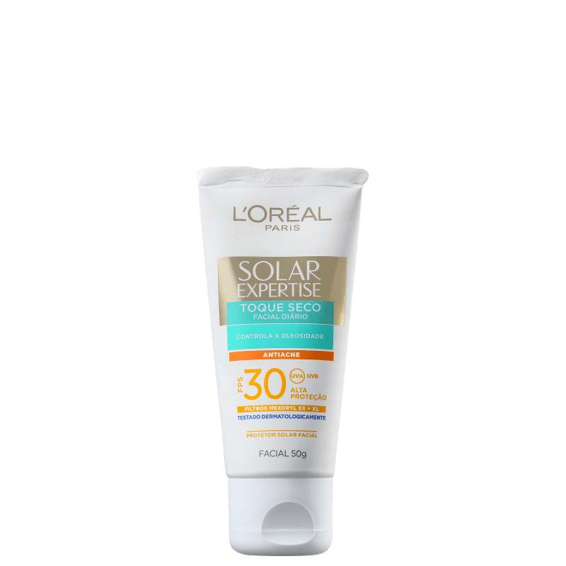 PROTETOR FACIAL LOREAL FPS30 TOQUE SECO ANTIACNE 50G