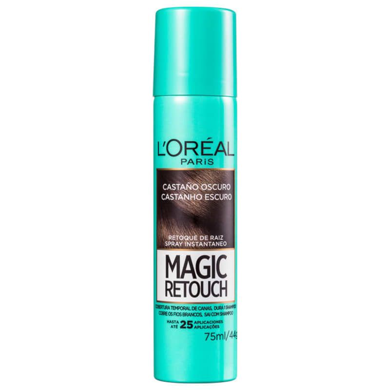 LOREAL MAGIC RETOUCH CASTANHO ESCURO 75ML VAL 12/20