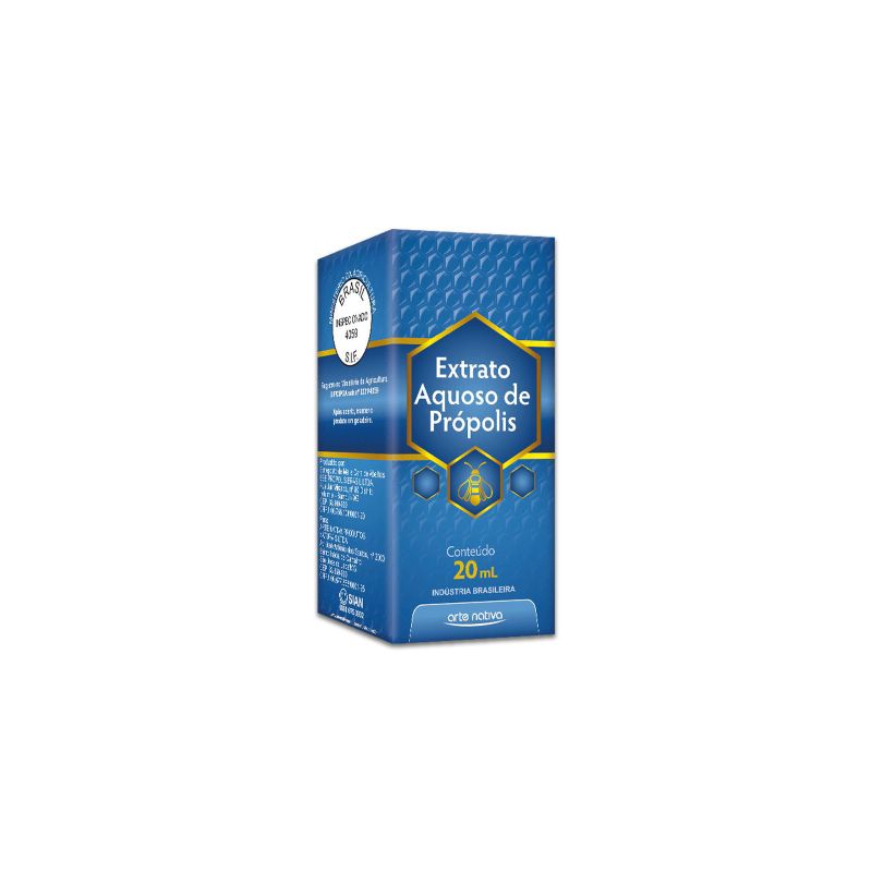 EXTRATO AQUOSO DE PROPOLIS 20ML -ARTE NATIVA-
