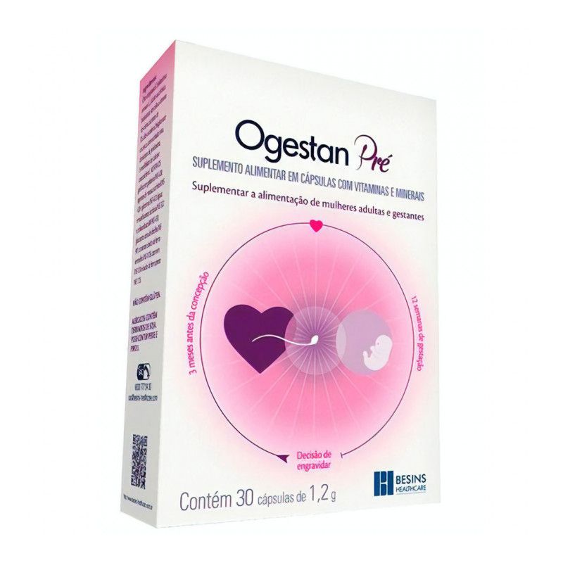 OGESTAN PRÉ 1,2 COM 30 CÁPSULAS 