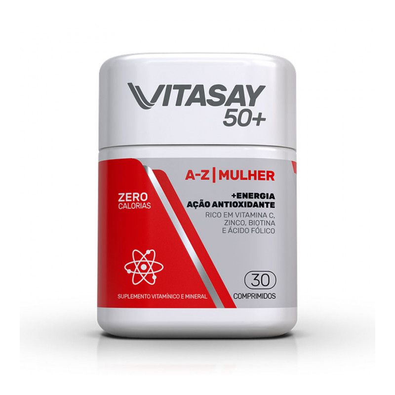 VITASAY50+ A-Z MULHER C/30COMP