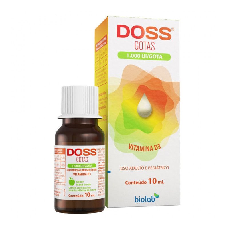 DOSS VITAMINA D3 1000UI GOTAS 10ML