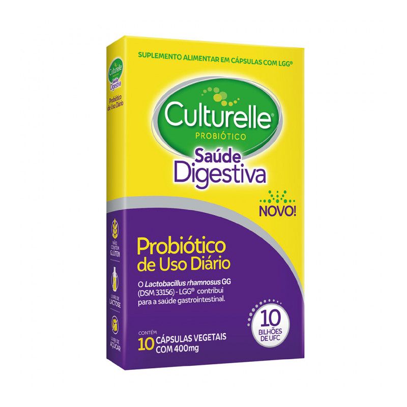 CULTURELLE PROBIÓTICO  COM 10 CÁPSULAS