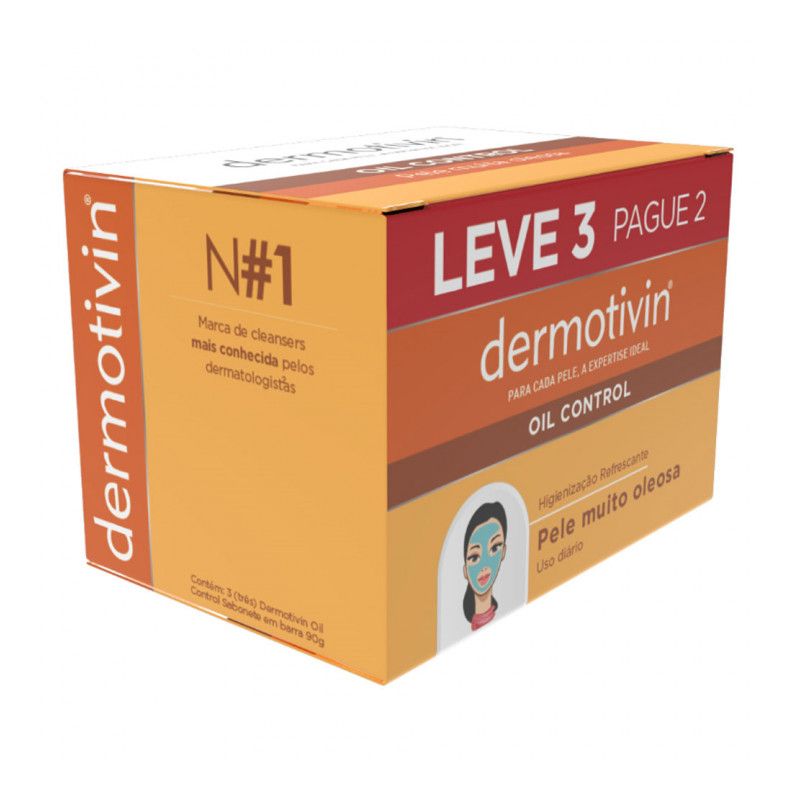 SAB EM BARRA DERMOTIVIN OIL CONTROL L3/P2