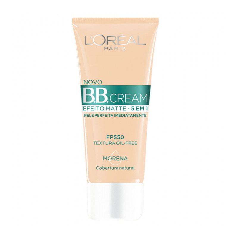 B.B. CREAM L'OREAL 5 EM 1 COR MORENA FPS50 30ML