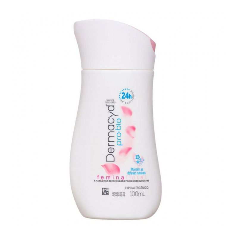 SABONETE ÍNTIMO DERMACYD FEMININA FLORAL 100ML