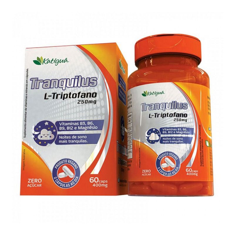 TRANQUILUS 400MG COM 60 CÁPSULAS ZERO AÇUCAR-KATIGUÁ