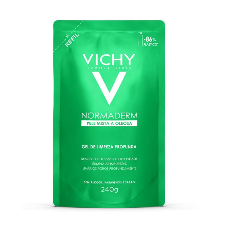 NORMADERM VICHY GEL DE LIMPEZA PROFUNDA FACIAL REFIL 240G