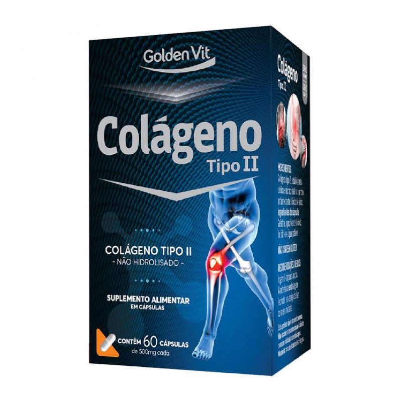 COLAGENO TIPO 2 500MG CIN 60 CÁPSULAS