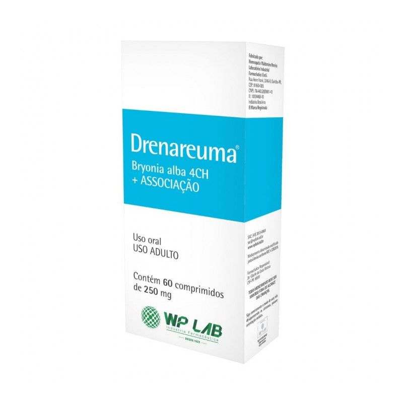 DRENAREUMA 250MG COM 60 COMPRIMIDOS