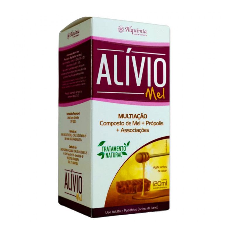 ALIVIO MEL XAROPE COM 120ML 
