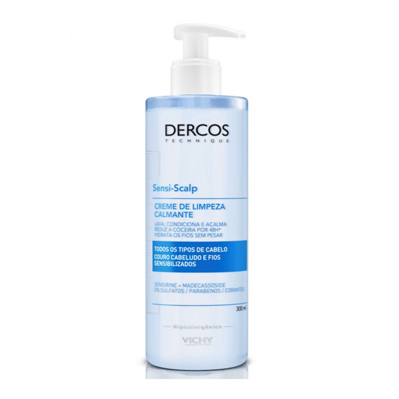 DERCOS SENSI-SCALP CREME LIMPEZA 300ML