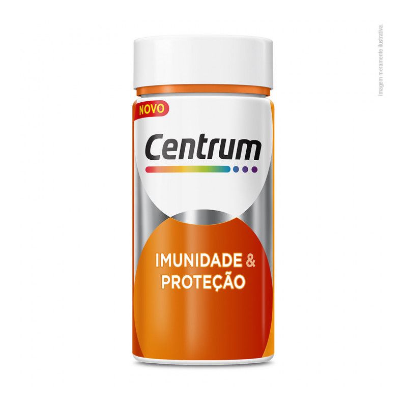 POLIVITAMINICO CENTRUM IMUNIDADE E PROTEÇÃO COM 60 CÁPSULAS 