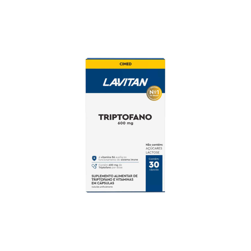 LAVITAN TRIPTOFANO COM 30 CÁPSULAS