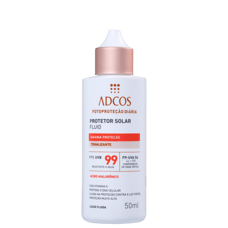 ADCOS PROTETOR SOLAR FLUID TONALIZANTE FPS99 50ML