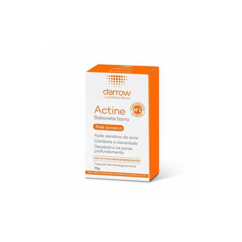 SABONETE DARROW ACTINE BARRA PELE ACNEICA 70G 
