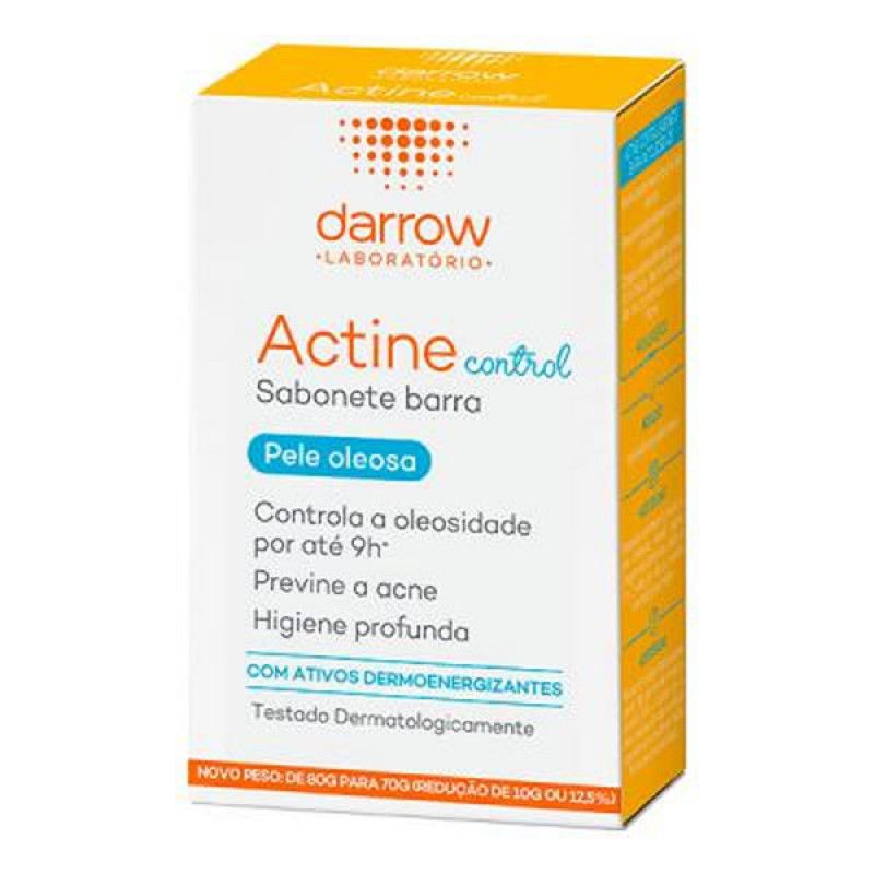 SABONETE DARROW ACTINE BARRA CONTROL PELE OLEOSA 70G