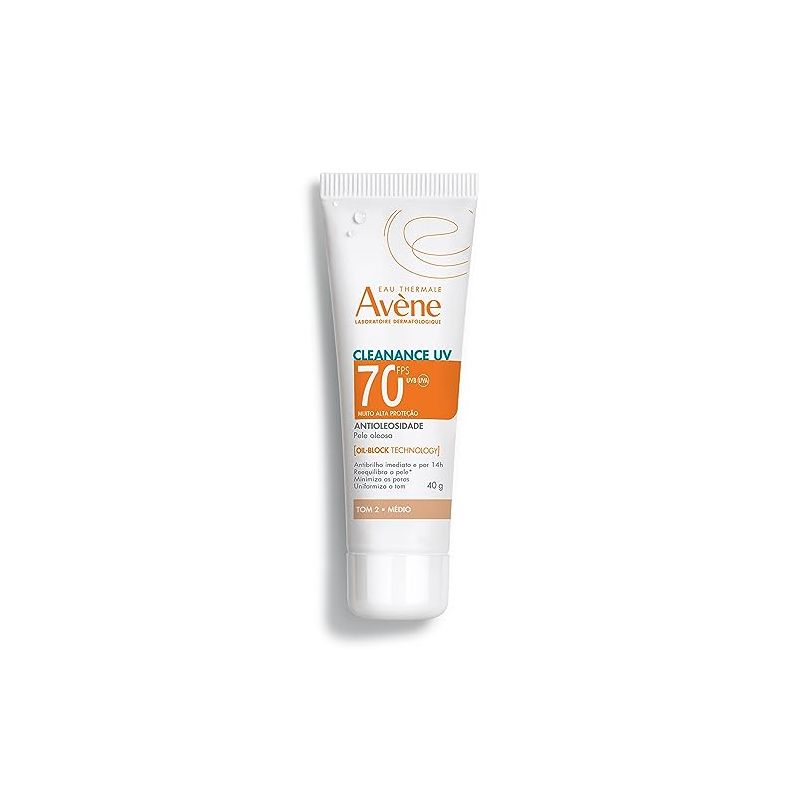 SOLAR FACIAL AVENE CLEANANCE UV FPS 70 MEDIO 40G