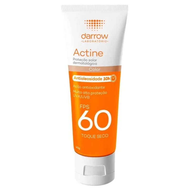 ACTINE PROTETOR SOLAR COR FPS60 40G 