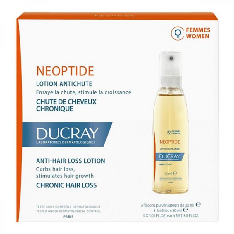 DUCRAY NEOPTIDE LOÇÃO ANTI-QUEDA 3X30ML