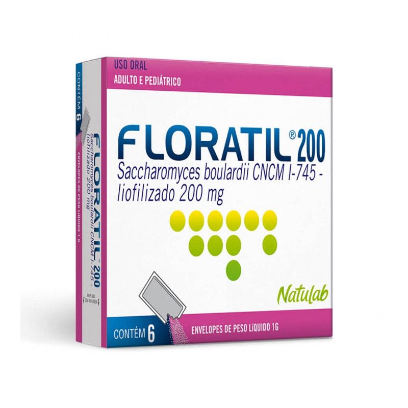 FLORATIL  200MG 6 ENVELOPES