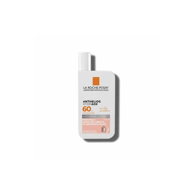 ANTHELIOS HYDRAOX ANTI-IDADE COM COR FPS60 50G